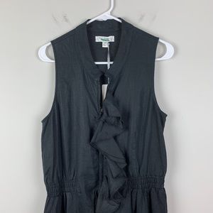 Boo Radley NWT Black Linen dress Size 10